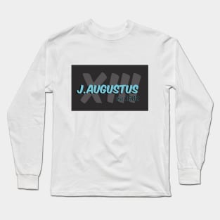 JAugustus Official Logo Business Card Front Long Sleeve T-Shirt